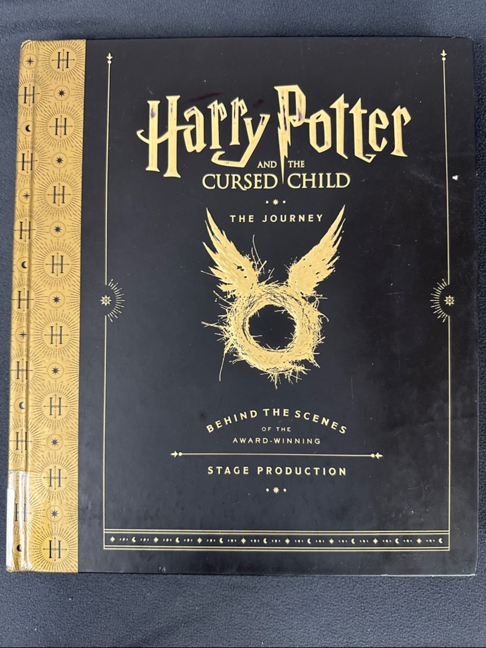 Scholastic Harry Potter Cursed Child Collector's Black & Gold Hardcover